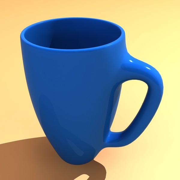 3d model tea cup - Cup of tea by tanase laurentiu